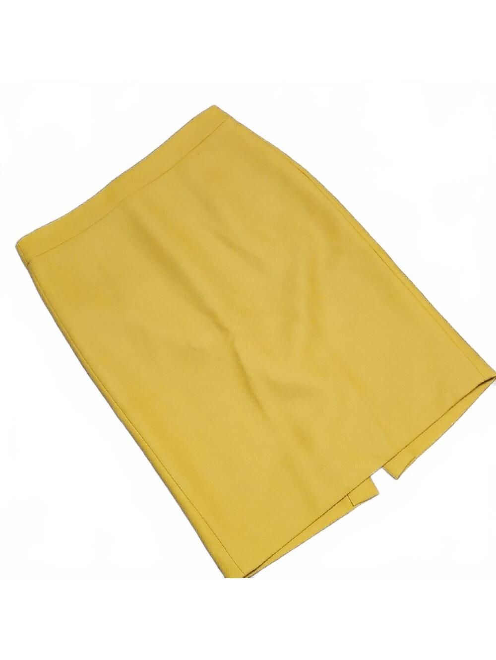 J. Crew | Vibrant Yellow Pencil Skirt | 2